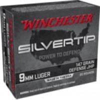 Winchester Silvertip Luger Centerfire JHP Ammo