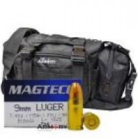 Luger Magtech In The Armory Black Range Bag FMJ Ammo