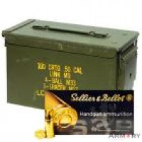 Bulk Luger Sellier & Bellot In Can FMJ Ammo