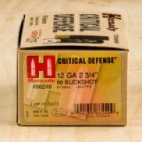 Hornady Critical Defense Buck Ammo