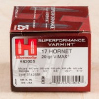 Hornady Superformance Varmint V-MAX Ammo