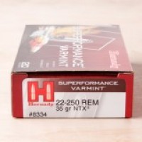 Hornady Superformance Varmint Rem NTX PT Ammo