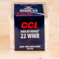 Bulk CCI Maxi-Mag WMR TMJ Ammo