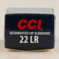 CCI Subsonic CPSHP Ammo