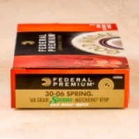 Federal Gold Medal Sierra Match King HPBT Ammo