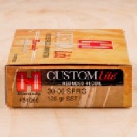 Hornady Custom Lite Reduced Recoil SST Ammo