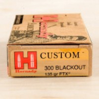 Hornady Custom FTX Ammo