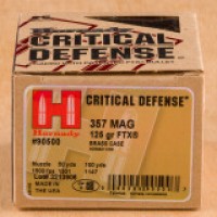 Hornady Critical Defense FTX Ammo