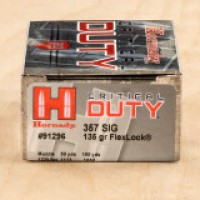 Hornady Critical Duty FlexLock JHP Ammo