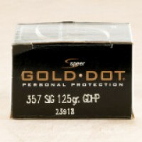 Speer Gold Dot JHP Ammo