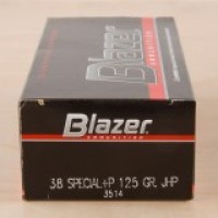 Blazer JHP +P Ammo