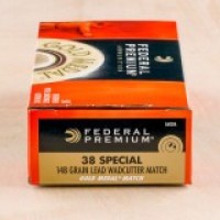 Bulk Federal Gold Medal Match Lead Wadcutter Ammo