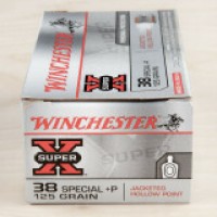 Winchester Super-X JHP +P Ammo