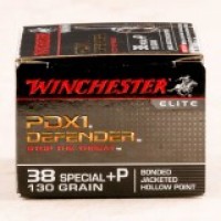 Winchester Supreme Elite JHP +P Ammo