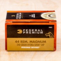 Federal Premium Hydra-Shok JHP Ammo