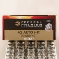 Federal Premium Law Enforcement HST HP +P Ammo