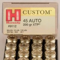 Hornady Custom XTP JHP Ammo