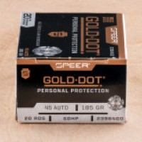 Speer Gold Dot JHP Ammo