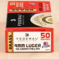 Bulk Federal Champion FMJ Ammo