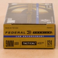 Federal Premium Law Enforcement HST JHP Ammo