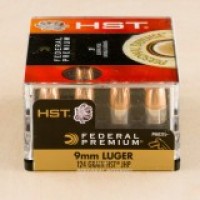 Federal Premium Luger HST JHP Ammo