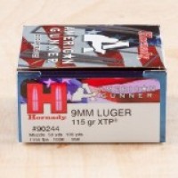 Hornady American Gunner XTP JHP Ammo