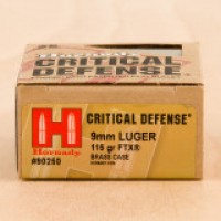 Hornady Critical Defense FTX Ammo