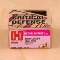 Hornady Critical Defense Lite FTX Ammo