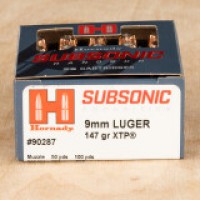 Hornady Subsonic XTP JHP Ammo