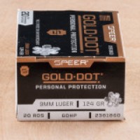 Speer Gold Dot JHP Ammo