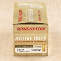 Winchester Active Duty FMJ Ammo