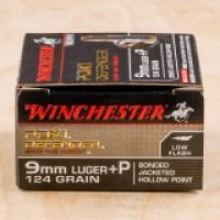 Winchester Supreme Elite JHP +P Ammo