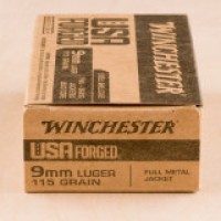 Winchester USA Forged FMJ Ammo