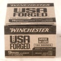 Winchester USA Forged Luger FMJ Ammo