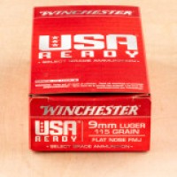 Winchester USA Ready FN FMJ Ammo