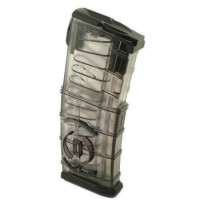 te Tactical Systems AR-15 Magazine W/ Coupler 5.56 NATO/.223 Rem 30 Rounds Polymer Translucent/Black Ammo