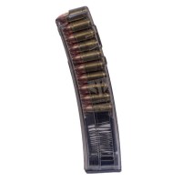 te Tactical Systems Pistol Magazine 9mm Luger 20 Rounds For H&K MP5 Carbon Smoke Ammo