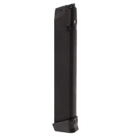  USA Magazine For Glock 17 9mm 33 Rounds Polymer Black Ammo