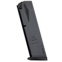 -Gar Beretta 92 FS Magazine 9mm Luger 15 Rounds Steel Blued MGPB9215B Ammo