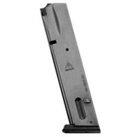 -Gar S&W 5906 Extended Magazine 9mm Luger 20 Round Capacity Steel Tube Polymer Floor Plate Blued Ammo