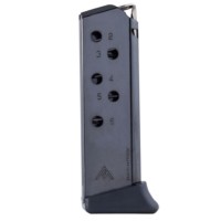 -Gar Walther PPK 6 Round Magazine .380 ACP Carbon Steel Tube Blued Finish Ammo