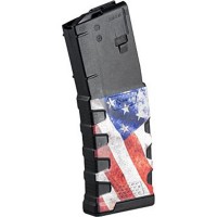 sion First Tactical Extreme Duty AR-15 Magazine .223 Rem/5.56 NATO 30 Rounds Polymer Black With American Flag Ammo