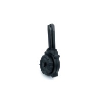 Mag CZ-75 .40 S&W Drum Magazine 50 Rounds Polymer Black Ammo