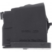  Tactical SAIGA .223 Rifle Magazine 5 Rounds .223 Remington Polymer Matte Black Ammo