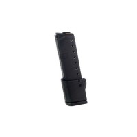 Mag GLK13 Standard 10rd 9mm Luger Compatible WGlock 43 Black DuPont Zytel Polymer  Ammo