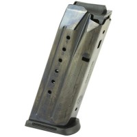 er 90637 Security9 15rd Magazine Fits Ruger Security9 9mm Luger Black Oxide  Ammo