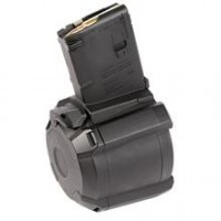 pul MAG576-BLK PMAG D-60 Gen3 223 Rem5.56 NATO AR15 M4 60rd Drum Magazine Ammo