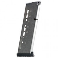 son Combat 500 1911 Elite Tactiacl Magazine 45 ACP 8 Rd Stainless Finish ETM Base Pad Magazine Ammo